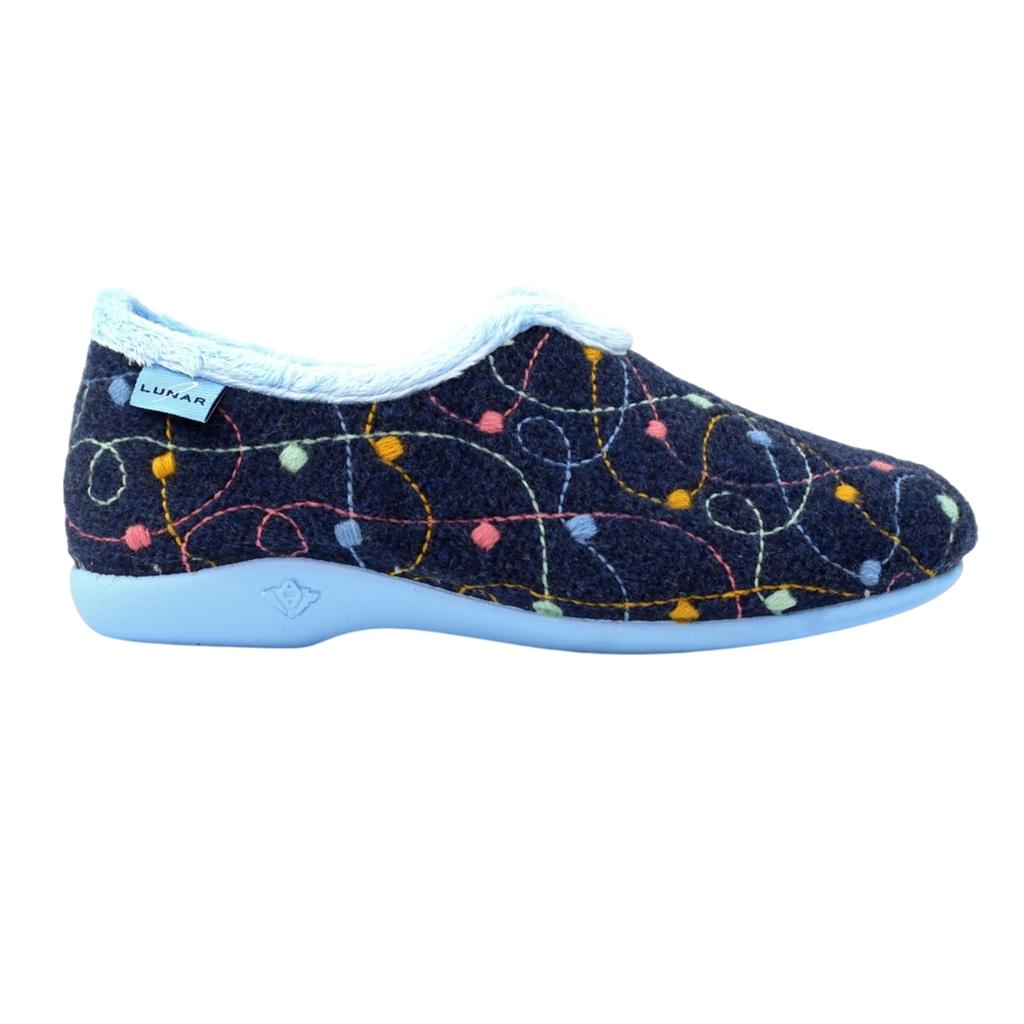 Lunar Womens/Ladies Helsinki Slippers