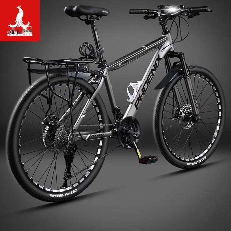 Phoenix 24-Speed High-Carbon Steel Mountain Bike