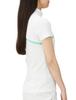 Golf Short Sleeve Mock Neck Shirt Quick 0 [New Balance] Women's (Sweat Absorbent, Drying, Stretch) / 012-4166509 030_White [S]