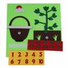 Supplies Felt Math Toy Montessori Toys Children Finger Numbers Toys Kids Early Educational Toy