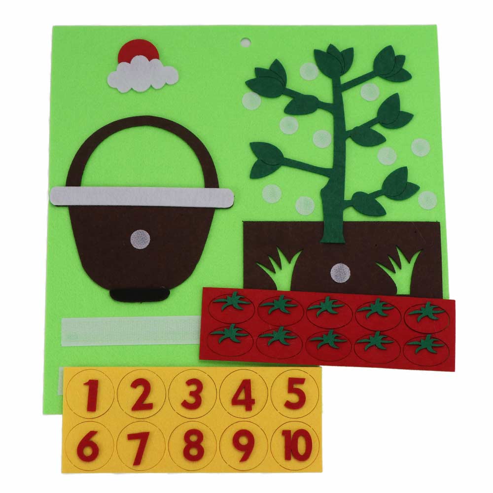 Supplies Felt Math Toy Montessori Toys Children Finger Numbers Toys Kids Early Educational Toy