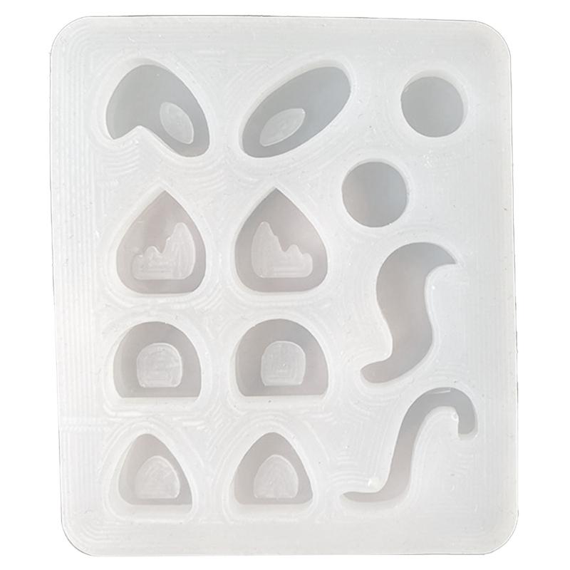 

Силіконова форма у формі бантика для DIY Кришталева смола Брелок Підвіска Форма Любов Серце Орнамент Ювелірні вироби Виготовлення епоксидної смоли 1