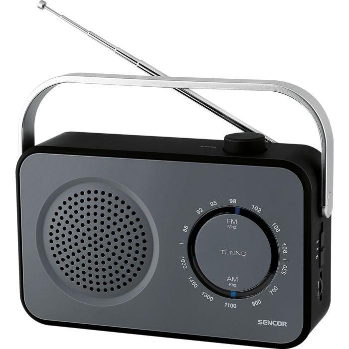 Radio CD - Sencor - SRD 2100B - Numérique - Bureau - Moderne