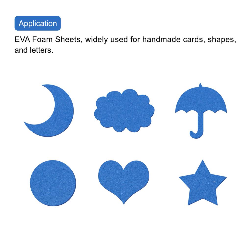 10pcs EVA Foam Sheets Foam Paper Thickness 6/10/13mm Sound-Absorbing Noise Spone Foam Craft for DIY Projects Handmade Making