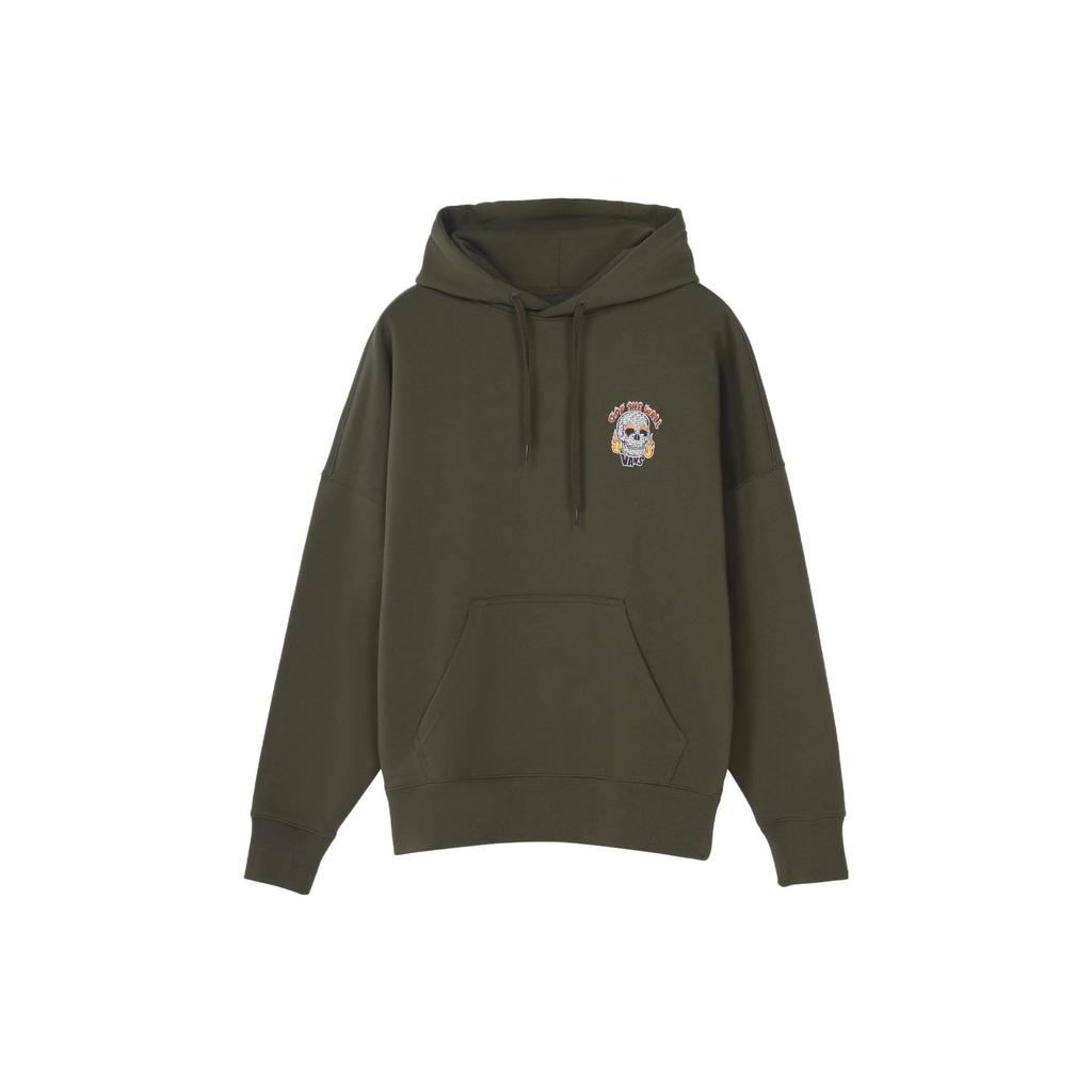 Vans Bedruckter Freizeit-Sport-Hoodie, Unisex, Armeegrün, VN0A54I9KCZ