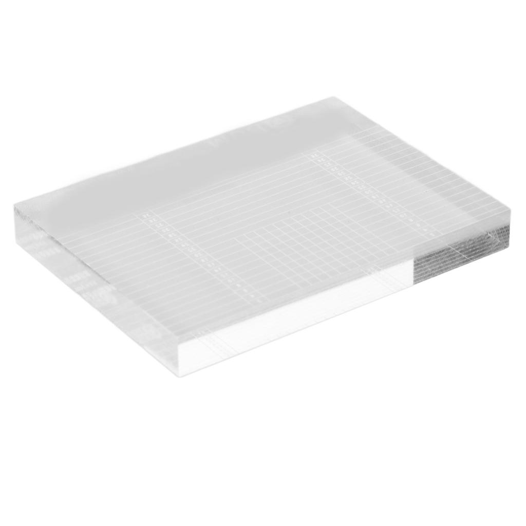 VTA Azimuth Ruler Turntable Acrylic VTA Azimuth Scale for Measuring Balancing Vinyl Record Player