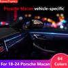 Ezontronics LED Ambient Light For Macan 2014-2024 Atmosphere Environtal Molded Trim Ambilight Lighting Dynamic Magic