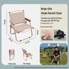 Portable Foldable Camping Table & Chair Set - Lightweight Roll-up Design for Outdoor Picnics and Camping