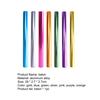 2.7cm Relay Batons Electroplating Multiuse Aluminum Alloy Sprinting Competition Transfer Batons Track Field