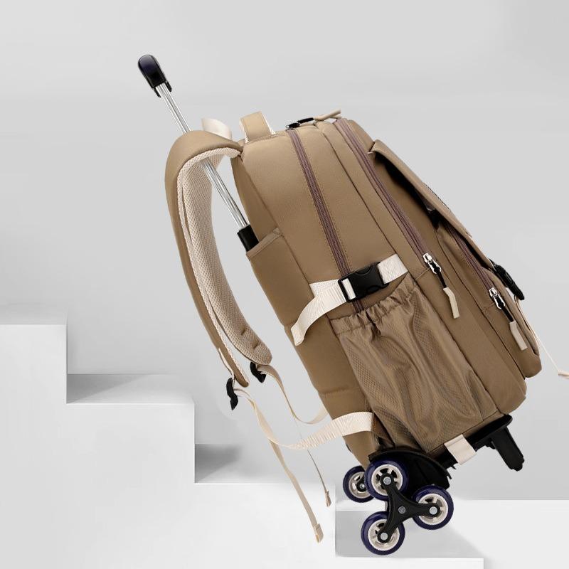 School Bag Roller Student Backpack 6 Wheels(34*20*49CM) ZRY1274