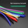 Green Food-Grade Silicone Tubing - High Temp, Odorless, Soft Rubber Hose (2-25mm)