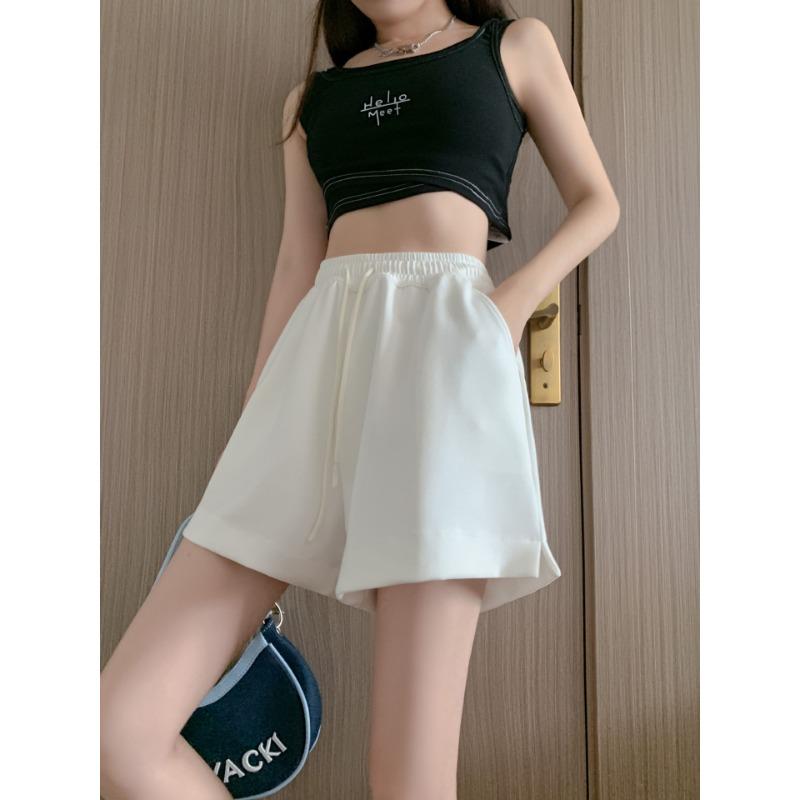 High-waisted Sports Baggy Shorts Casual Slimming Pants Women
