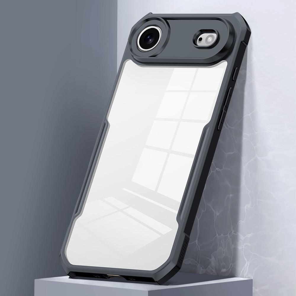 XUNDD For iPhone 17 Air Case Dropproof TPU+Acrylic Clear Back Phone Cover