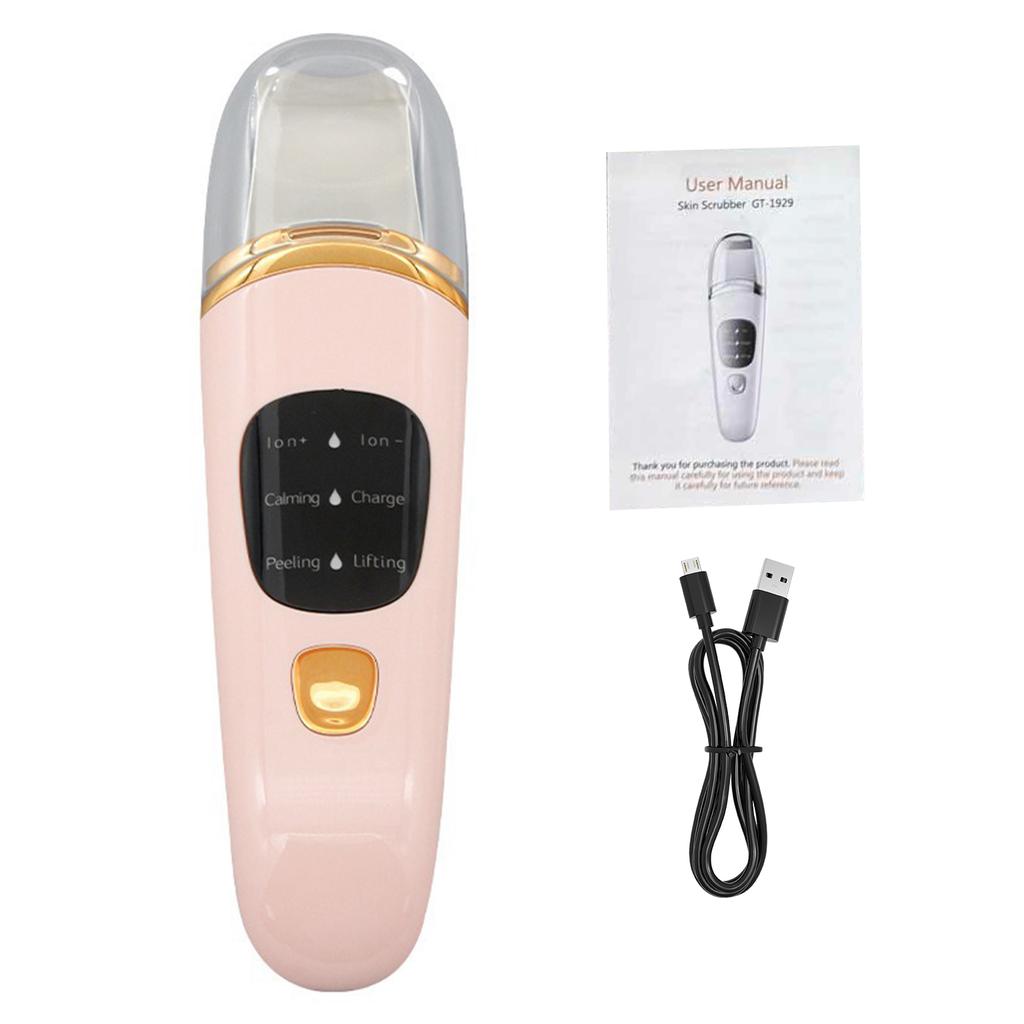Portable Face Scraper, Blackhead Remover, Skin Spatula, Wireless 4 in 1 Multi Function Facial Lifting,   Cleaning, Nutrient Import, Blackhead Extra