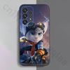 R-Ratchet Clank Handyhülle für Samsung S25 S24 S23 FE S22 S21 S20 FE plus Ultra Schwarz weiche Hülle