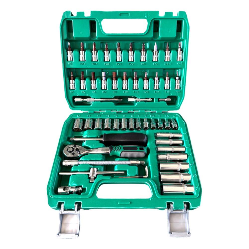 Wear-resistant Ratchet Wrench Set Strong Toughness Screwdriver Socket Nut Set  Automotive Repair