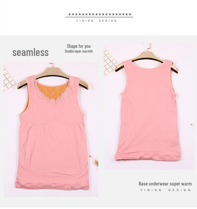 Super Soft Fleece Maternity Vest with Body Shaping and Belly Support for Autumn and Winter