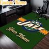 Custom Name Jazz Basketball Team Rug, Office Rug, Chair Rug, Carpet for Living Rooms, Doormat Game Rug Home Decor Christmas Gifts