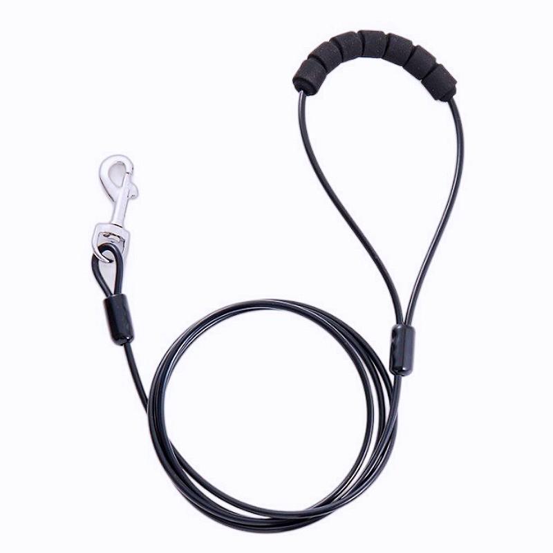 Dog Leash Dogs Chain Steel Wire Leashes for Dog Walking Anti-bite Puppy Training Leash Soft Handle Dogs Leashes Pet Accessories