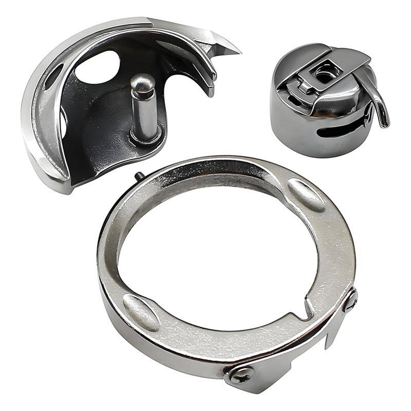 

A58Z Набір з 3 шт. Човник, кришка човникового пристрою, гачок та човниковий кошик для Singer 2250 2259 2263 Tradition 3116 3221 3232 Simple Bernette Bernina