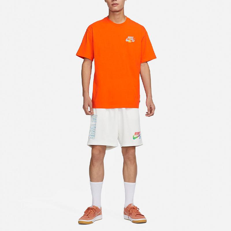 New Nike T Shirt Men's Safety Orange FJ1136-803