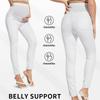 Pregnant Women High Waist Support Belly Jeans Maternity Hip Lifting Elastic Denim Pants Daily Work Wear Streetwear Loungewear