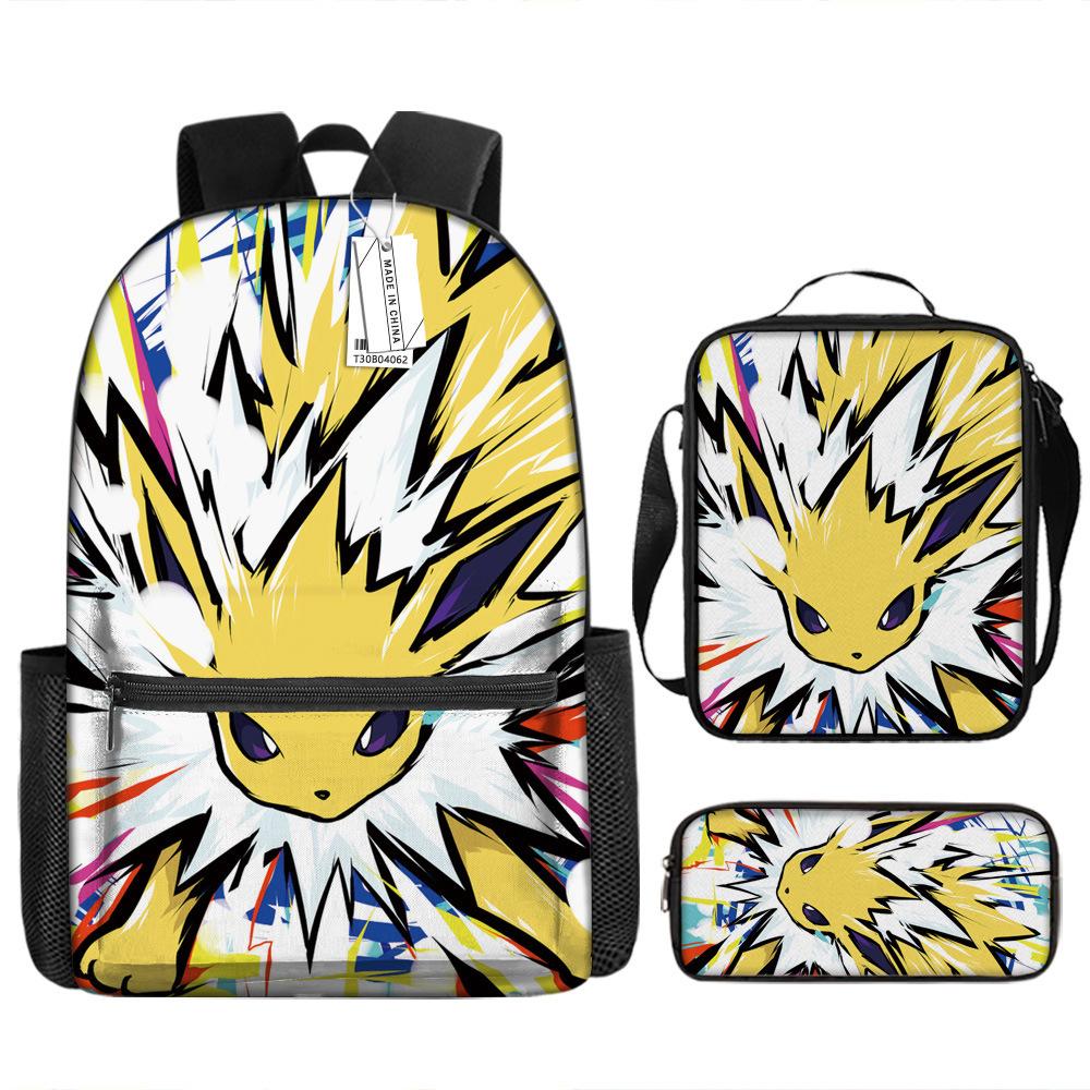 School Season Student Schoolbag Pokémon Pokémon Backpack Cartoon Satchel Pencil Case