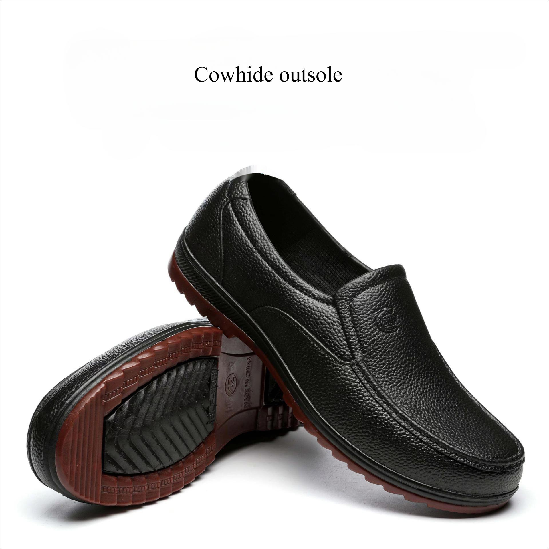 

Мужские пластиковые низкие кухонные резиновые сапоги: Водонепроницаемая, маслостойкая, нескользящая резиновая обувь для охраны труда для строительных площадок и рыбалки. 46