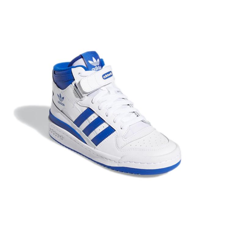 Adidas Forum Mid J 'White Royal Blue' FZ2085