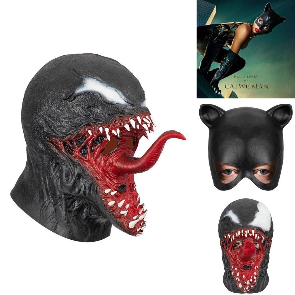 Ręcznie malowana maska ​​lateksowa z postacią Avengersów, rekwizyty na Halloween, na imprezy kostiumowe