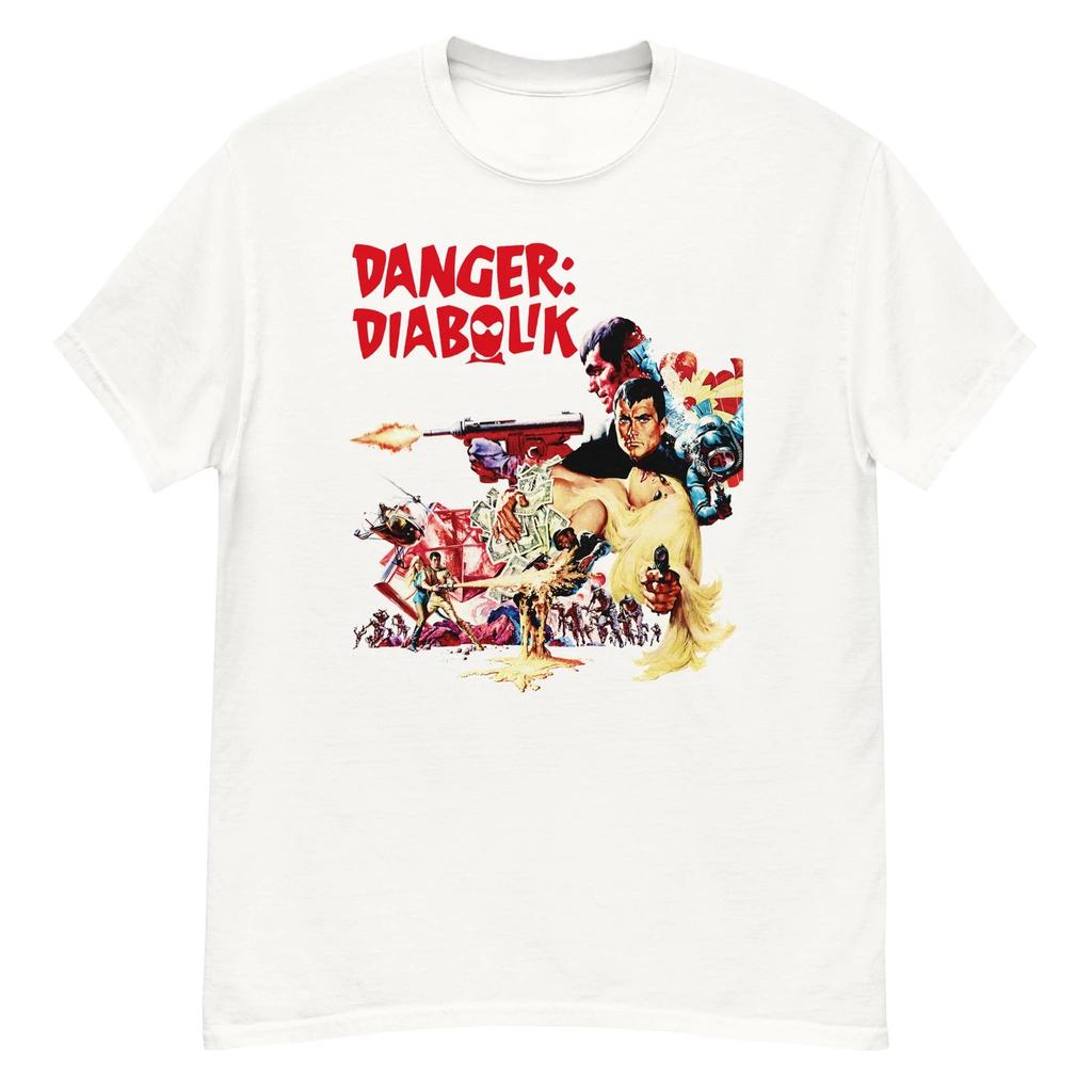 Danger Diabolik cult film poster art t-shirt