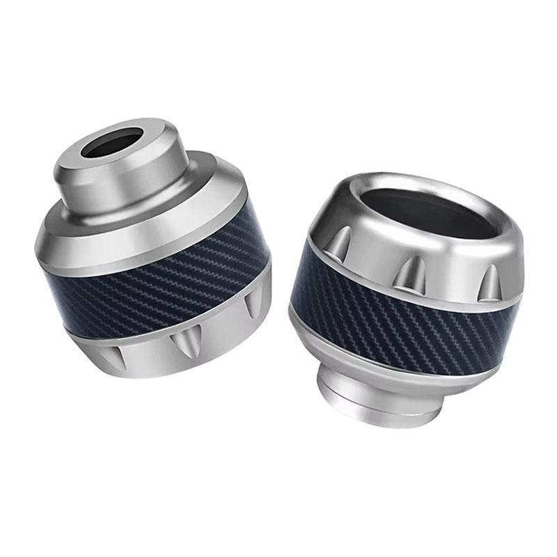 Universal Motorcycle Anti-fall Cup Aluminum Alloy Motorcycle Front Fork Cover Anti-collision Wheel Protector Modified Accessorie