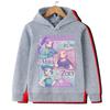 KPOP Devil Hunter Boy Girl Hoodie Street Sports Casual Trendy Harajuku Cartoon Children Autumn Winter Sweatshirt Clothing Top