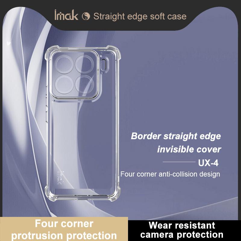 For Xiaomi MI 15 Pro 5G Phone Case IMAK UX-4 Shock-resistant Soft Case