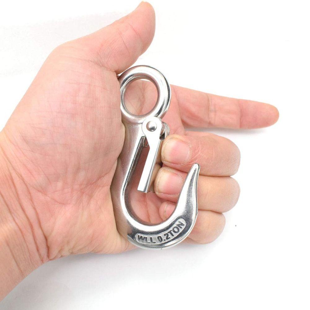 0.2t Slip Hooks 440 Lbs.Work Load Lifting Hook Winch Hook Grab Hooks  Engineering