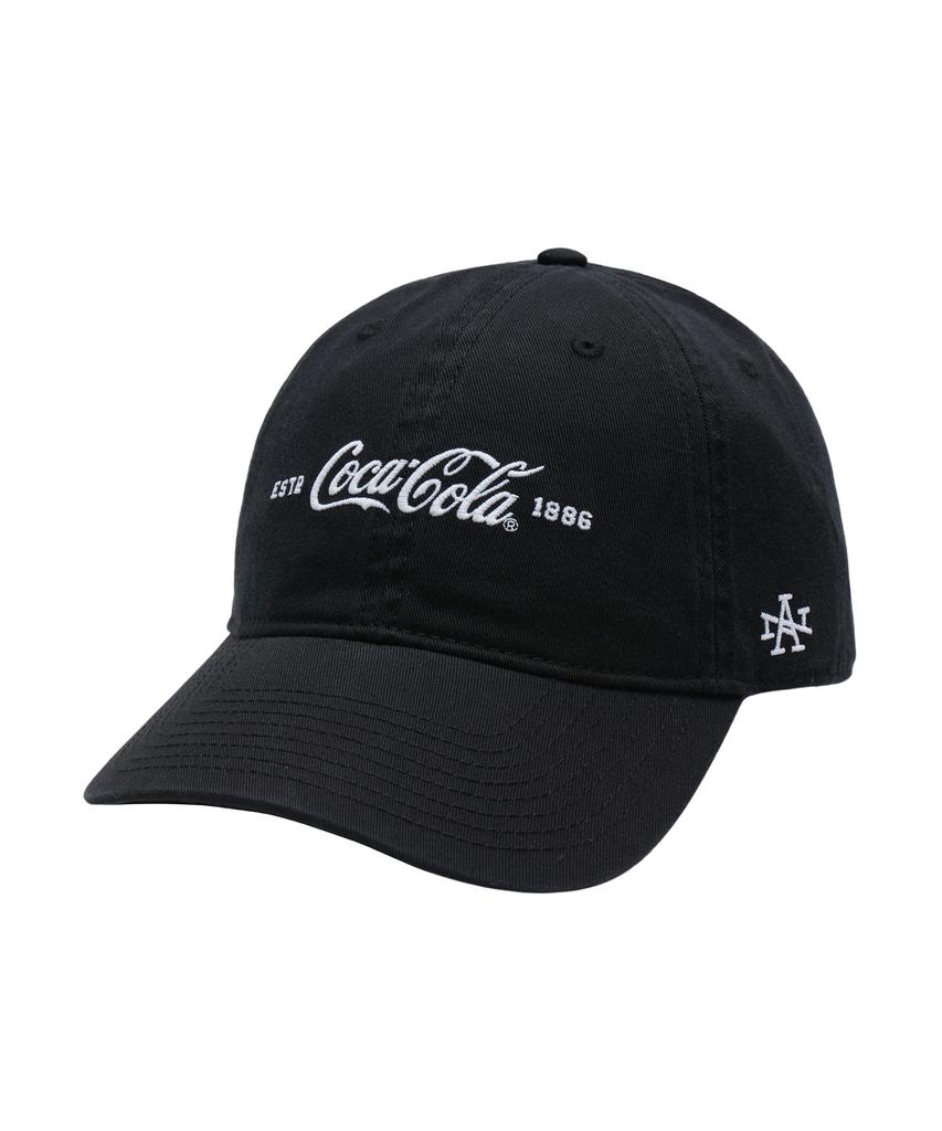 Amelikannideul Coca-Cola Newprep Ballpark Cap - Black