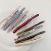 Korean Acetate One-Word Hair Clip: Elegant, Versatile Spring Hairpin for Women, 2025