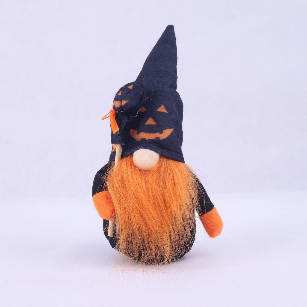 Halloween Pumpkin Face Doll With Polyester Material For Party Decor And Gift Giving