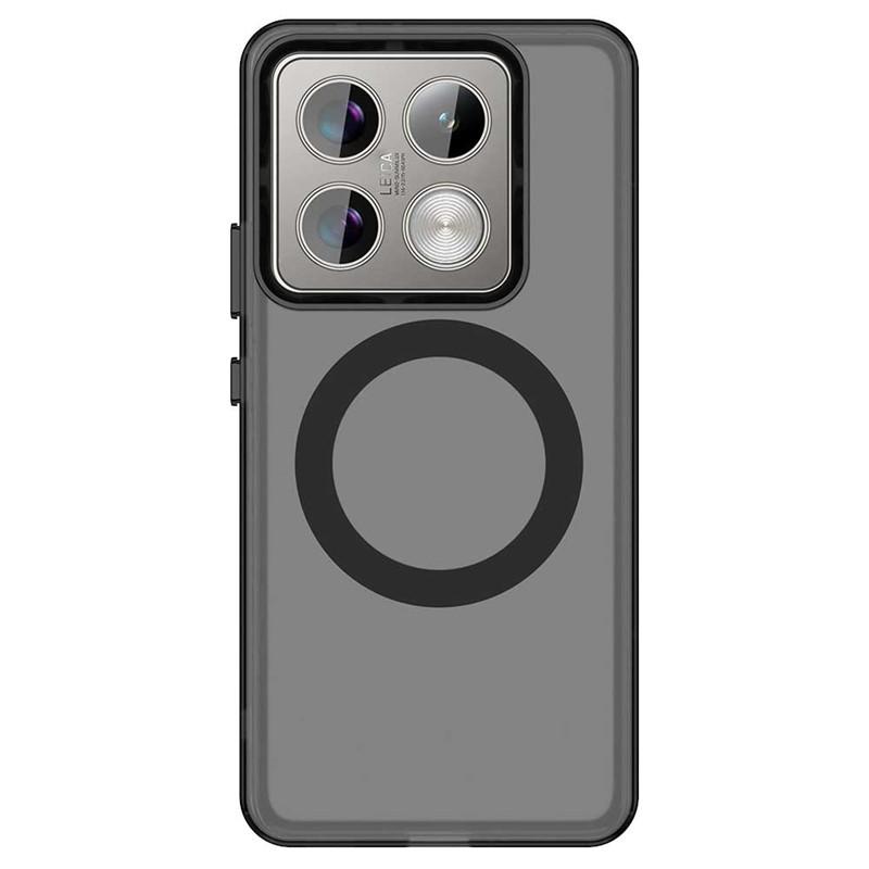 Nárazuvzdorný bezdrátový nabíjecí Magsafe kryt na telefon pro Xiaomi 14T 14 T Mi 14T Pro 5G Candy magnetický nárazník