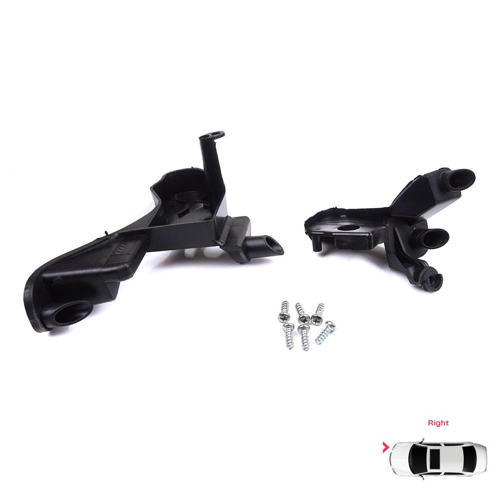 BHL574-2 Headlight Holder Mount Repair Bracket Tab Set Right Side for Citroen C4 MK2 B7 NC 2009-2018 DS4 MK1 NX 2010-2015 6212H0