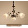 Simple Retro Style Pendant Light for Living Room Bedroom Dining Room