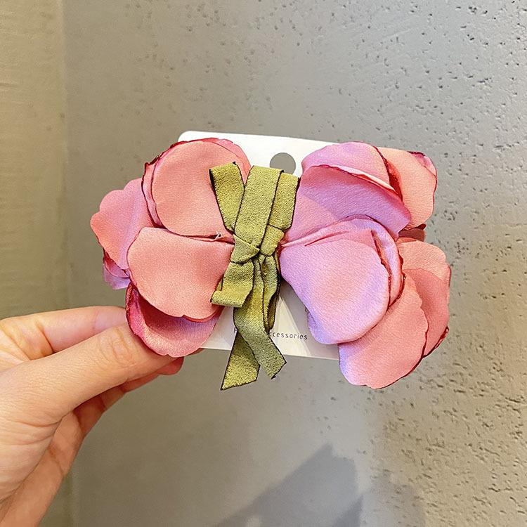 Korean Bow Hair Clip for Girls - Princess Style Cute Fairy Hair Accessory