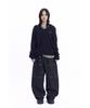AAKAM Layered V-Neck Knit (Black)