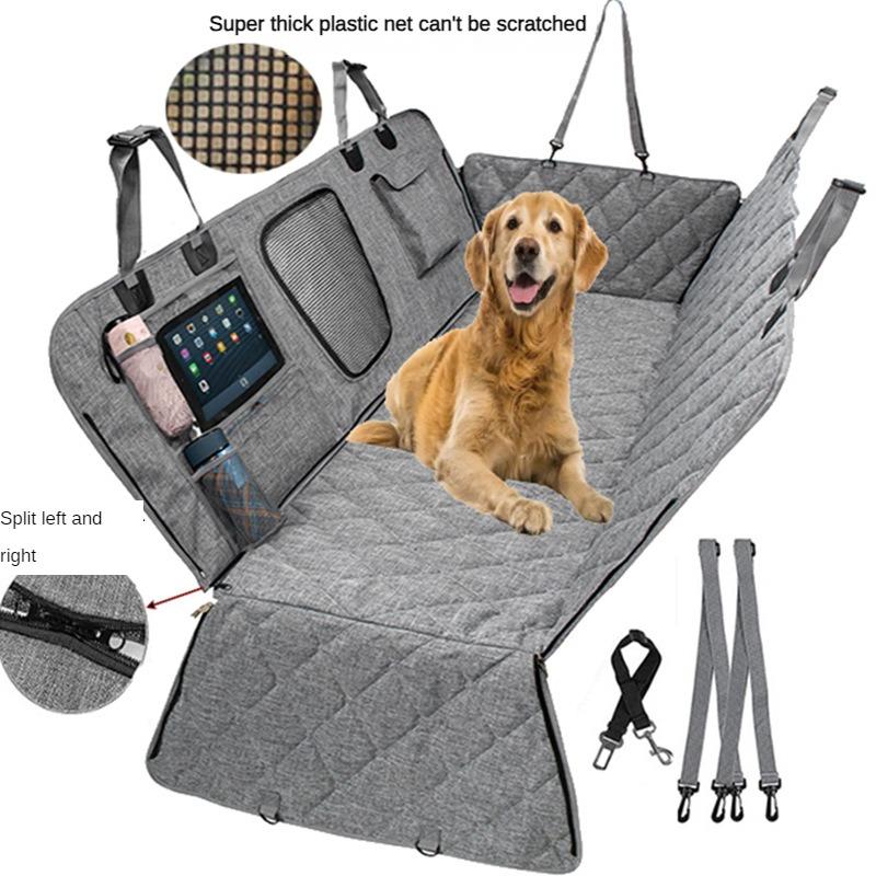 New Dog Car Pet Mat Waterproof Car Rear Seat Pet Car Mat Removable Dog Mat for Car Use