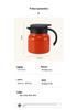 316 Stainless Steel Tea and Water Separation Insulated Pot - Large Capacity Stewed Tea Pot for Home or Office.