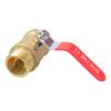 Brass Ball Valve 1inch Male Female Thread Connector Water Shut Close Valve Water Pipe Fitting Quick Connector Ball Valve