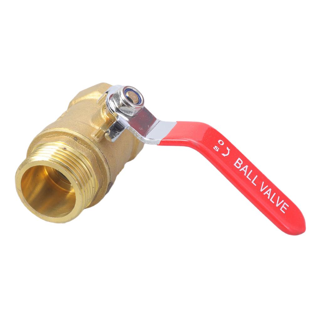 Brass Ball Valve 1inch Male Female Thread Connector Water Shut Close Valve Water Pipe Fitting Quick Connector Ball Valve