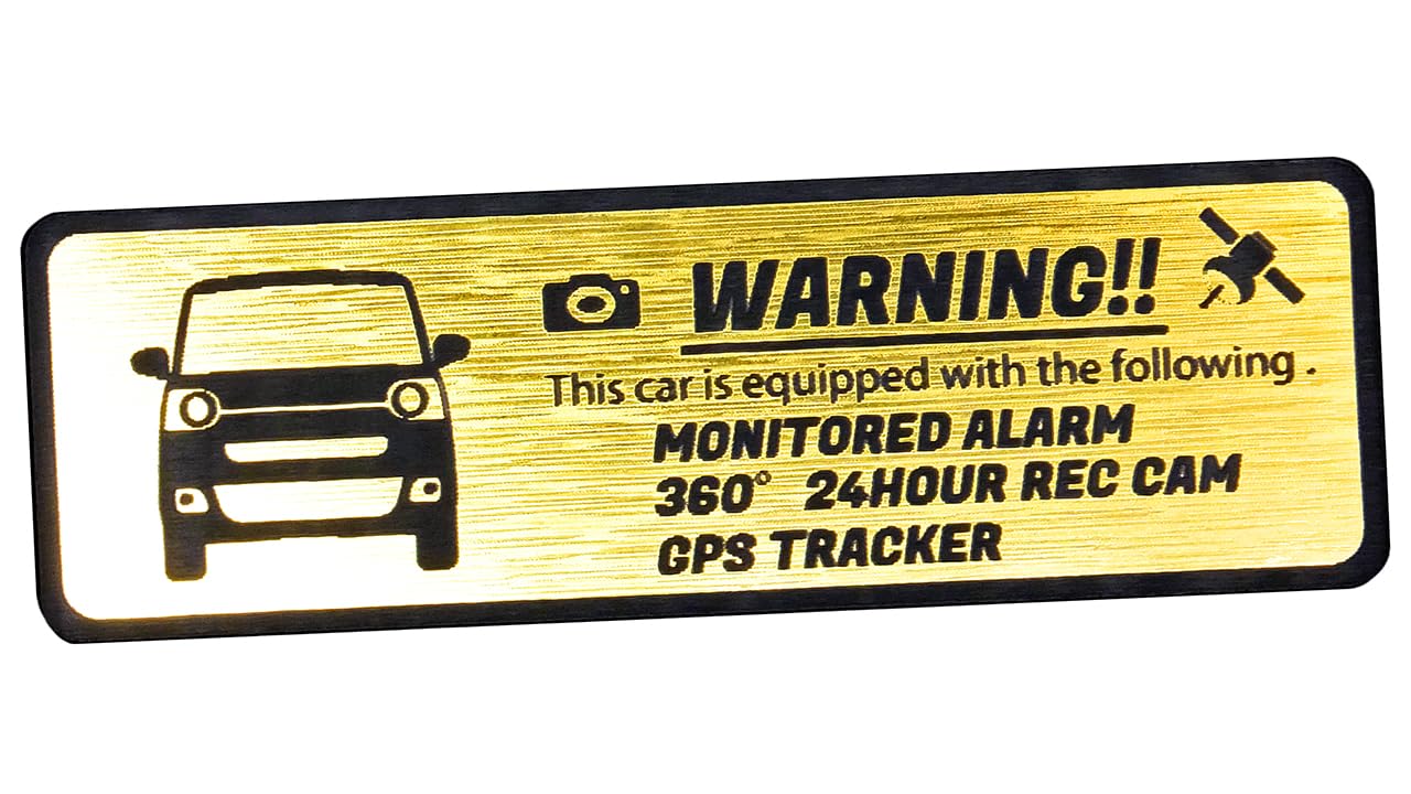 

Honami Works New LA850/860 2nd Generation MOVE CANBUS Move Canvas Security Emblem 24 Hour золотой