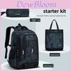 Sesame Baby Unisex School Backpack With Large Capacity For Middle School Students