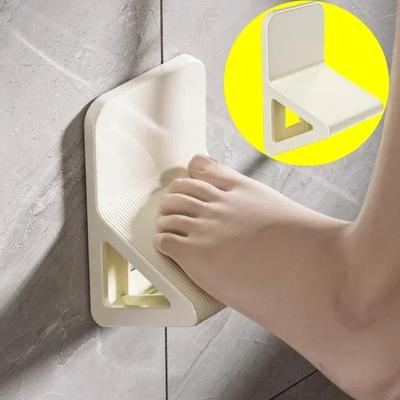 Bathroom Shower Foot Rest Shaving Leg Step Aid Grip Holder Pedal Step Suction Cup Non Slip Foot Pedal Wash Feet
